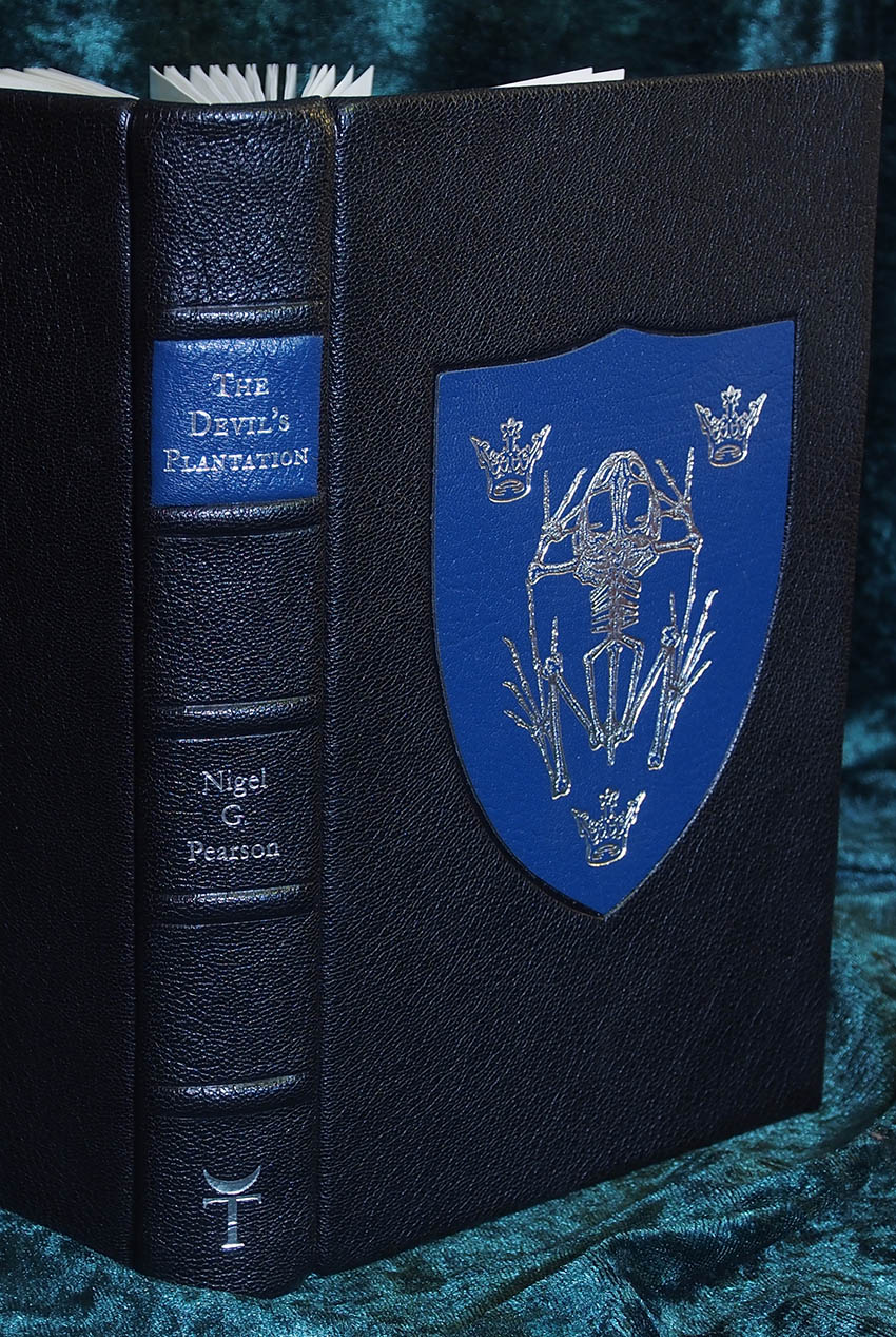 The Devil’s Plantation by Nigel G. Pearson - Fine Edition cover and spine