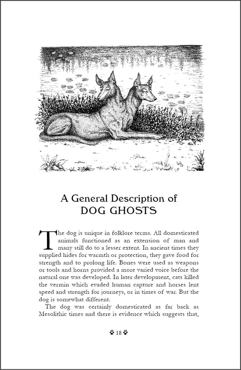 Black Dog Folklore by Mark Norman - page sample